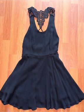 Little Black Lace Dress